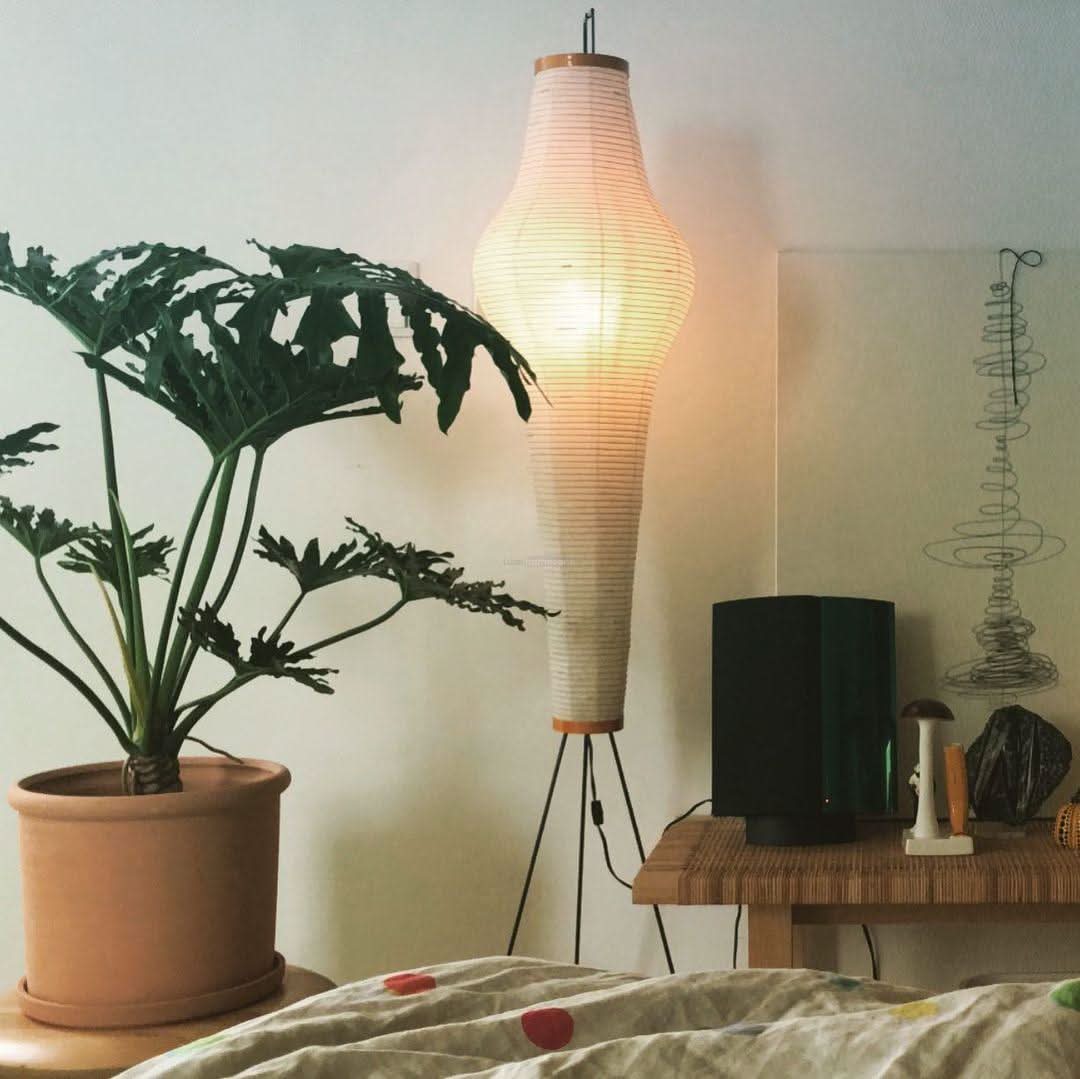 Akari Paper Floor Lamp - Luxehomezone