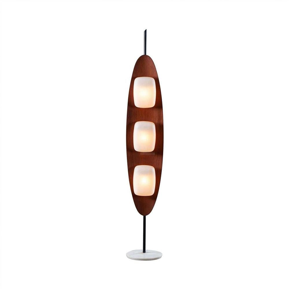 Surfboard Floor Lamp  ∅ 11.8″ - Pillar-1-Luxehomezone