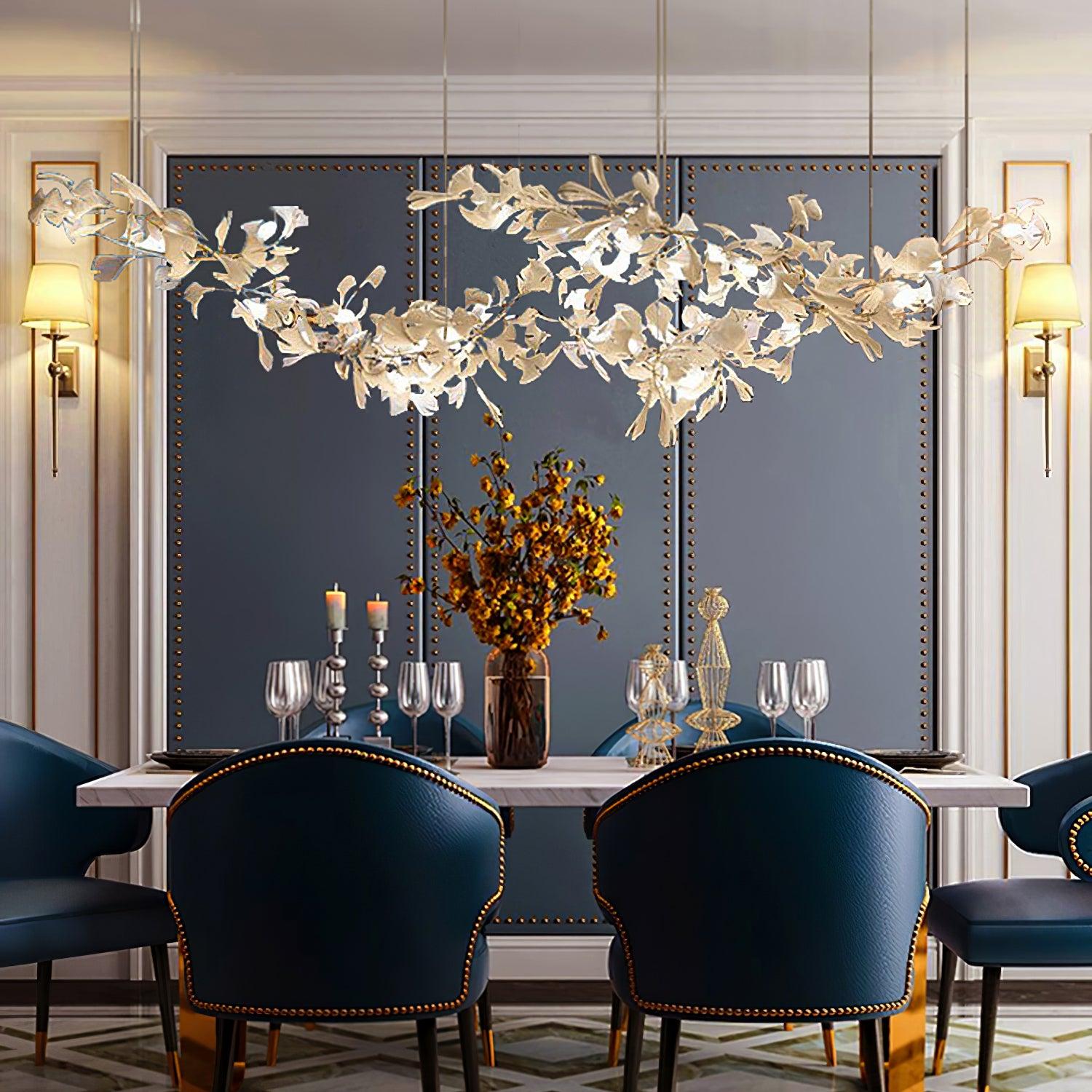 Gingko Chandelier Style K - Gingko, Gingko Chandelier-1-Luxehomezone