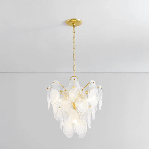 Darcia 20" 5 Lights Chandelier Aged Brass Finish