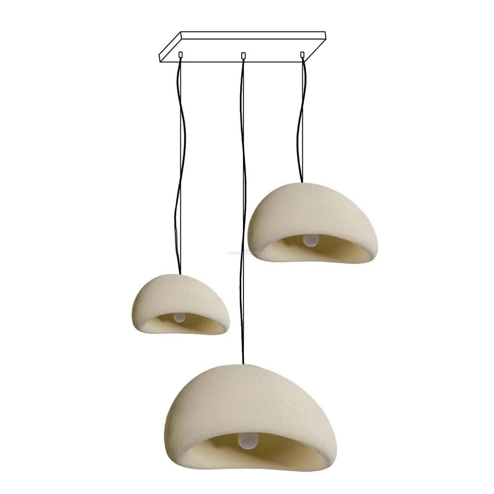 Khmara Chandelier with Rough Combination Type A - Luxehomezone