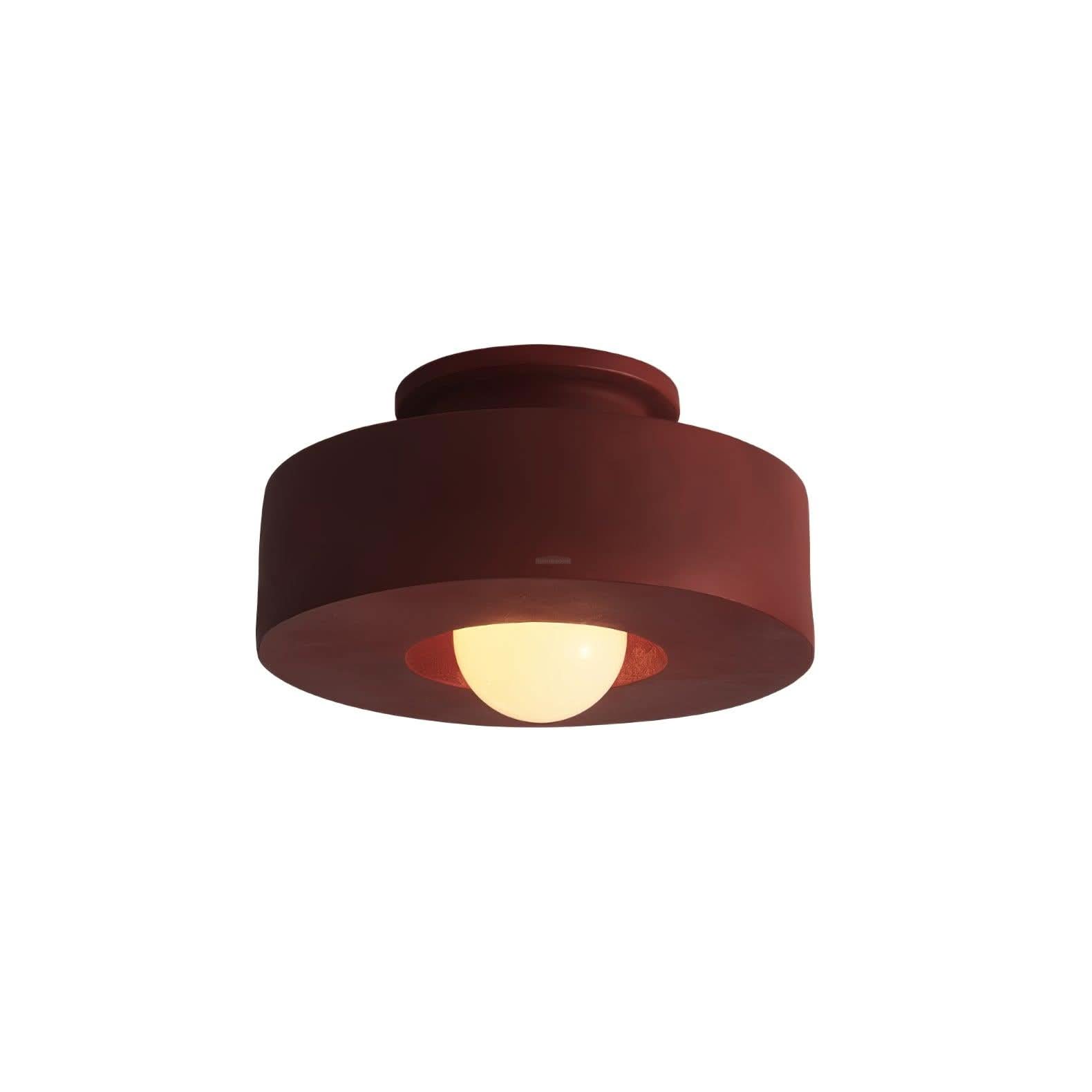 Simon Resin Ceiling Lamp  ∅ 11.8″ - Luxehomezone