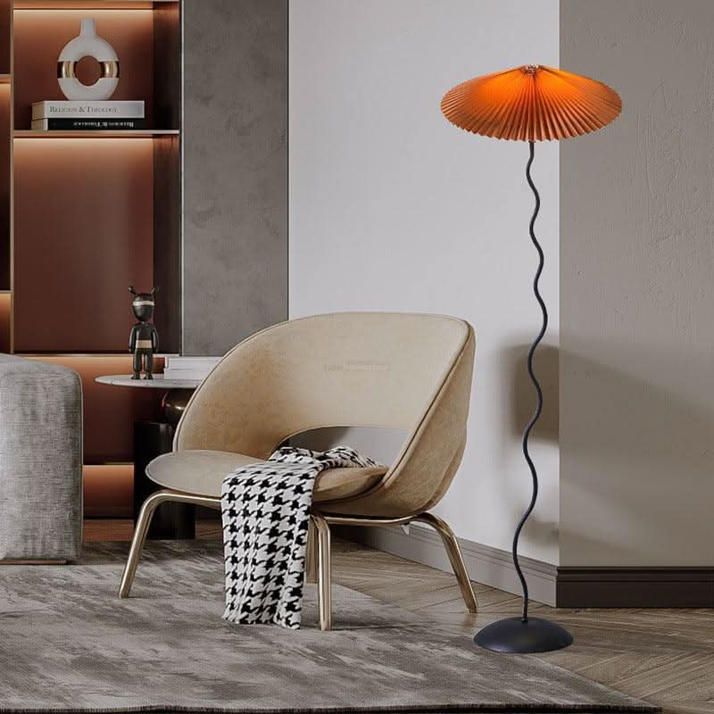 Squiggle Floor Lamp ∅ 17″ - Luxehomezone