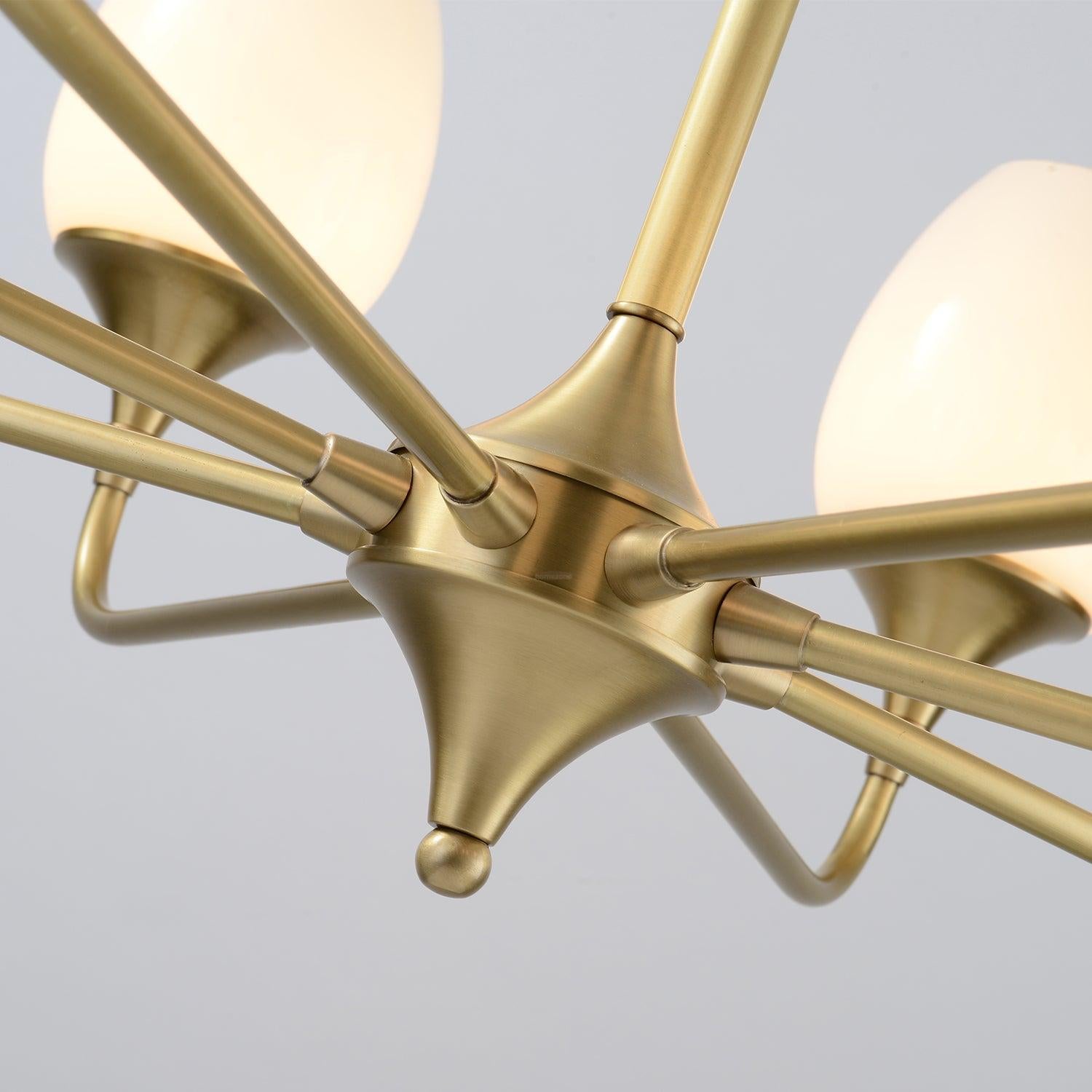 Charlie Chandelier ∅ 29.9″ - Bend-1-Luxehomezone