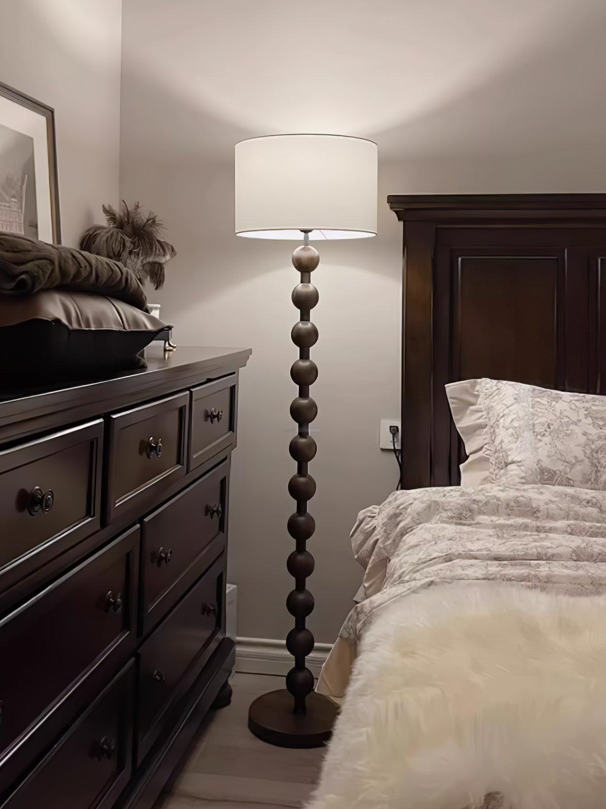 Hugo Barbell Floor Lamp  ∅ 15.7″ - Luxehomezone