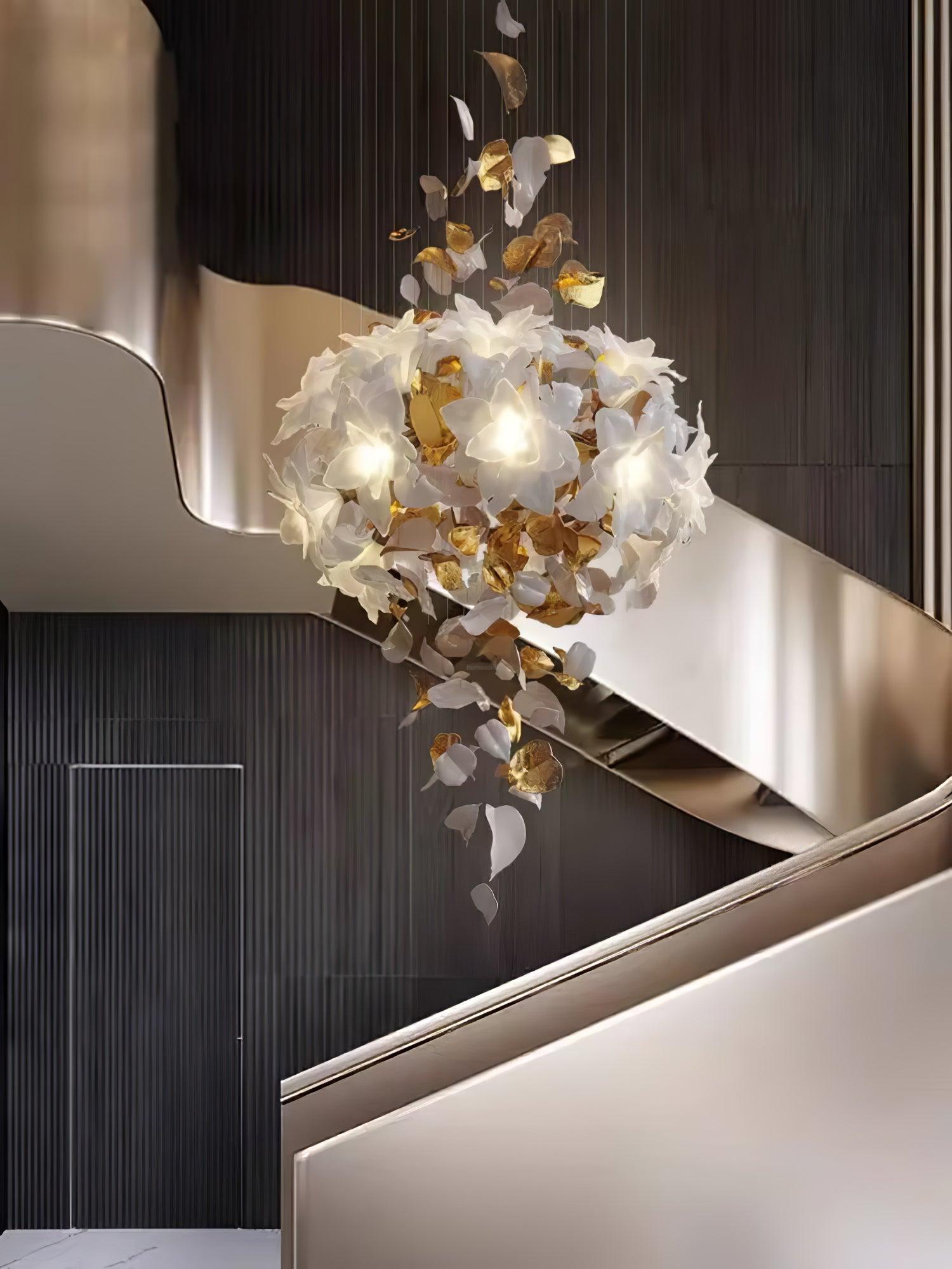 Flying Flowers Fluttering Chandelier with 6 Types - Luxehomezone