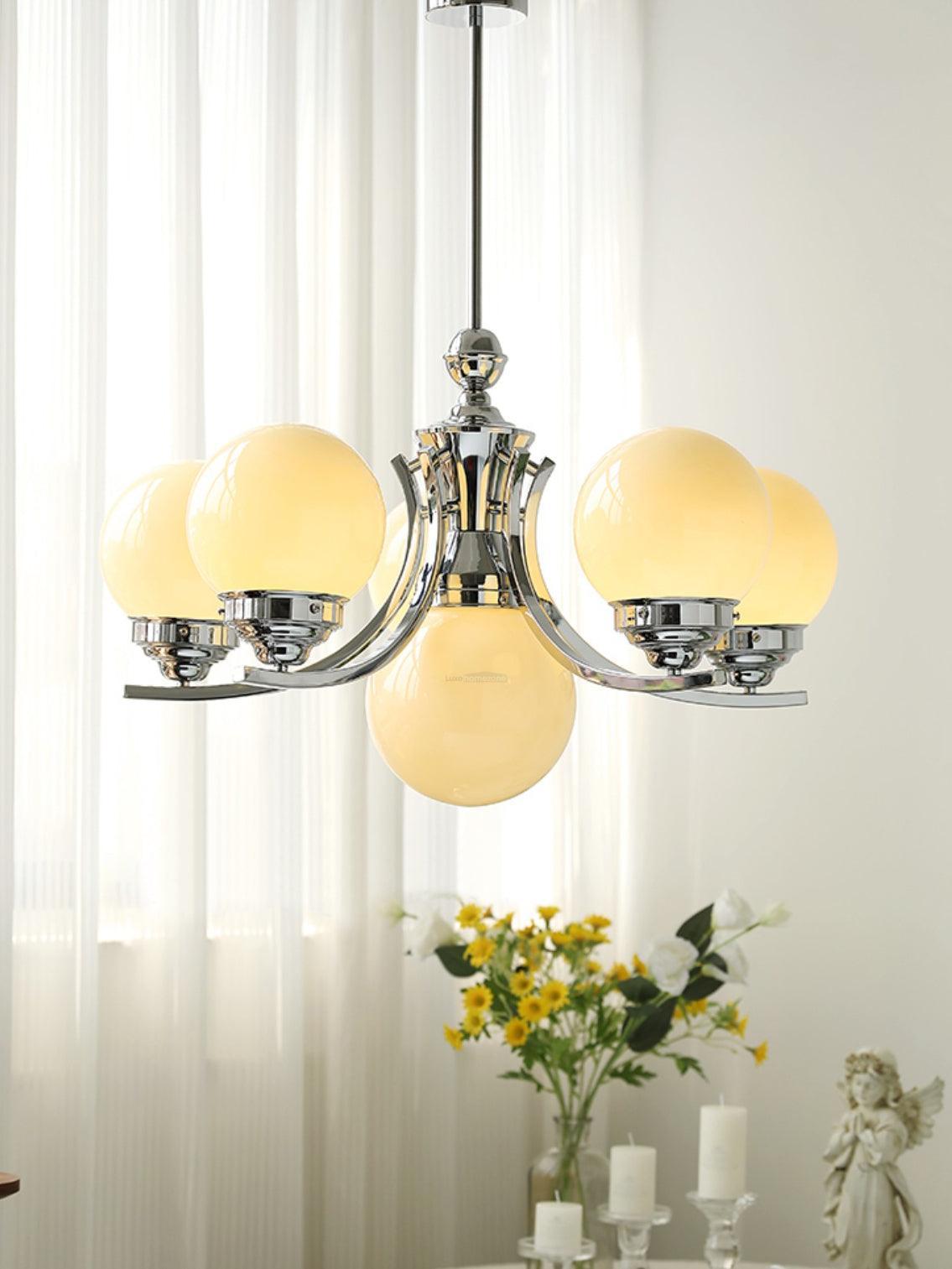Dewdrop Globe Chandelier ∅ 21.7″ - Bend-1-Luxehomezone