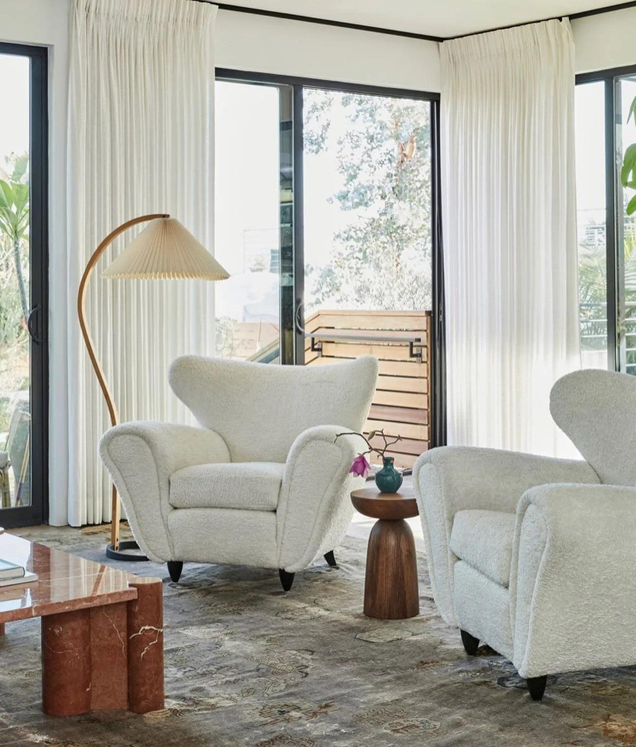 Caprany Floor Lamp - Drapery-1-Luxehomezone