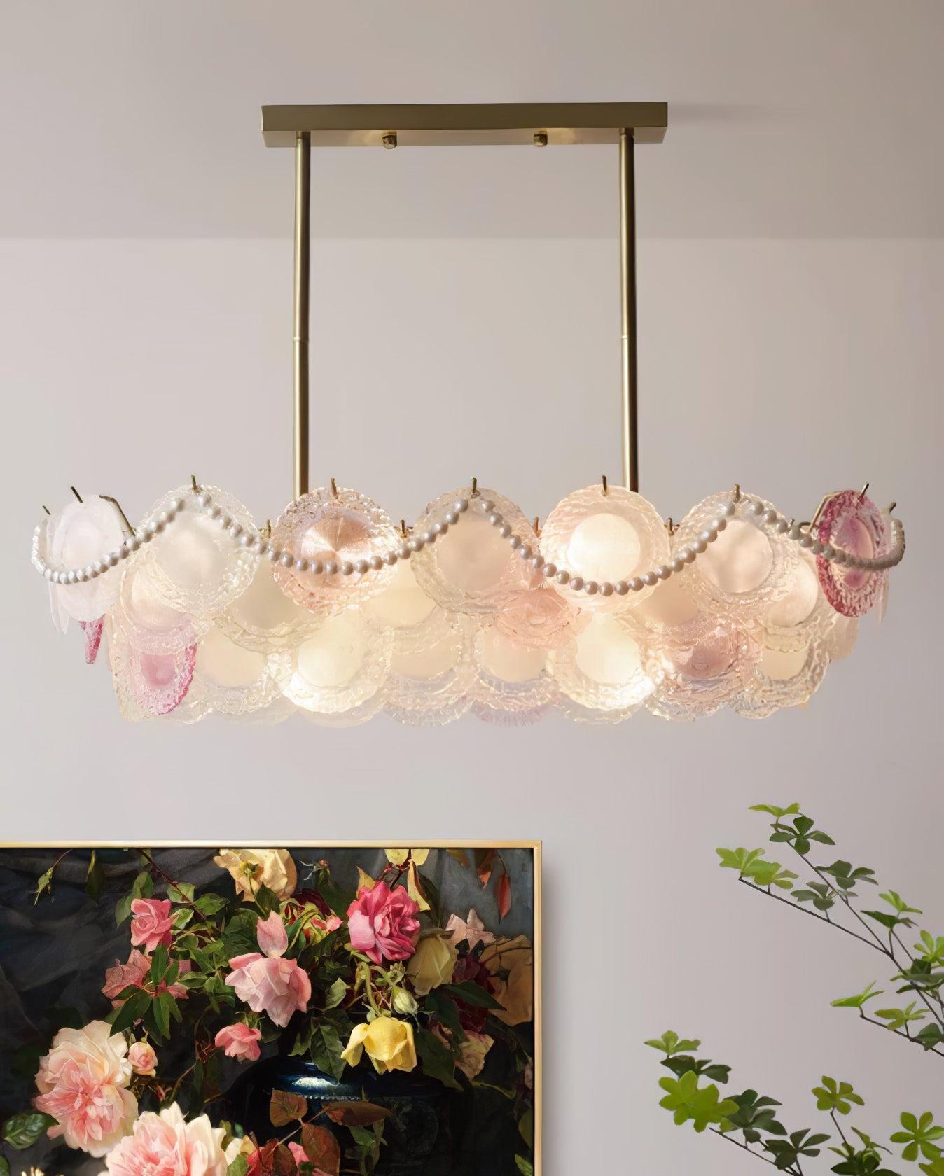 Rainbow Chandelier with Round/Long canopy - Luxehomezone