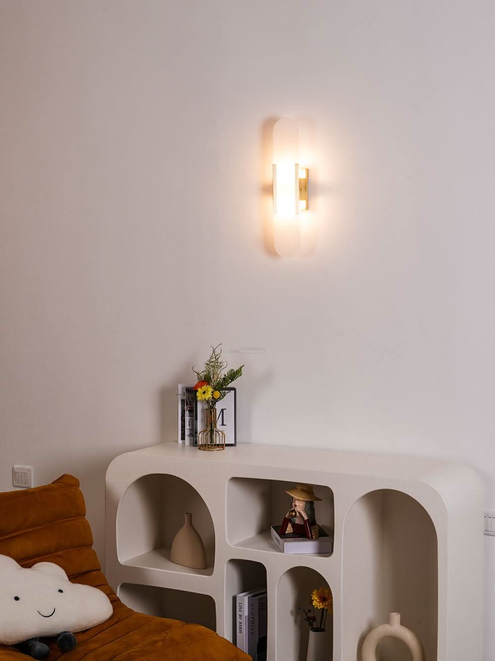Melange Alabaster Wall Lamp - Luxehomezone