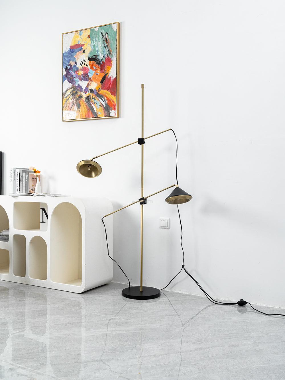 Shear Floor Lamp ∅ 26″ - Luxehomezone
