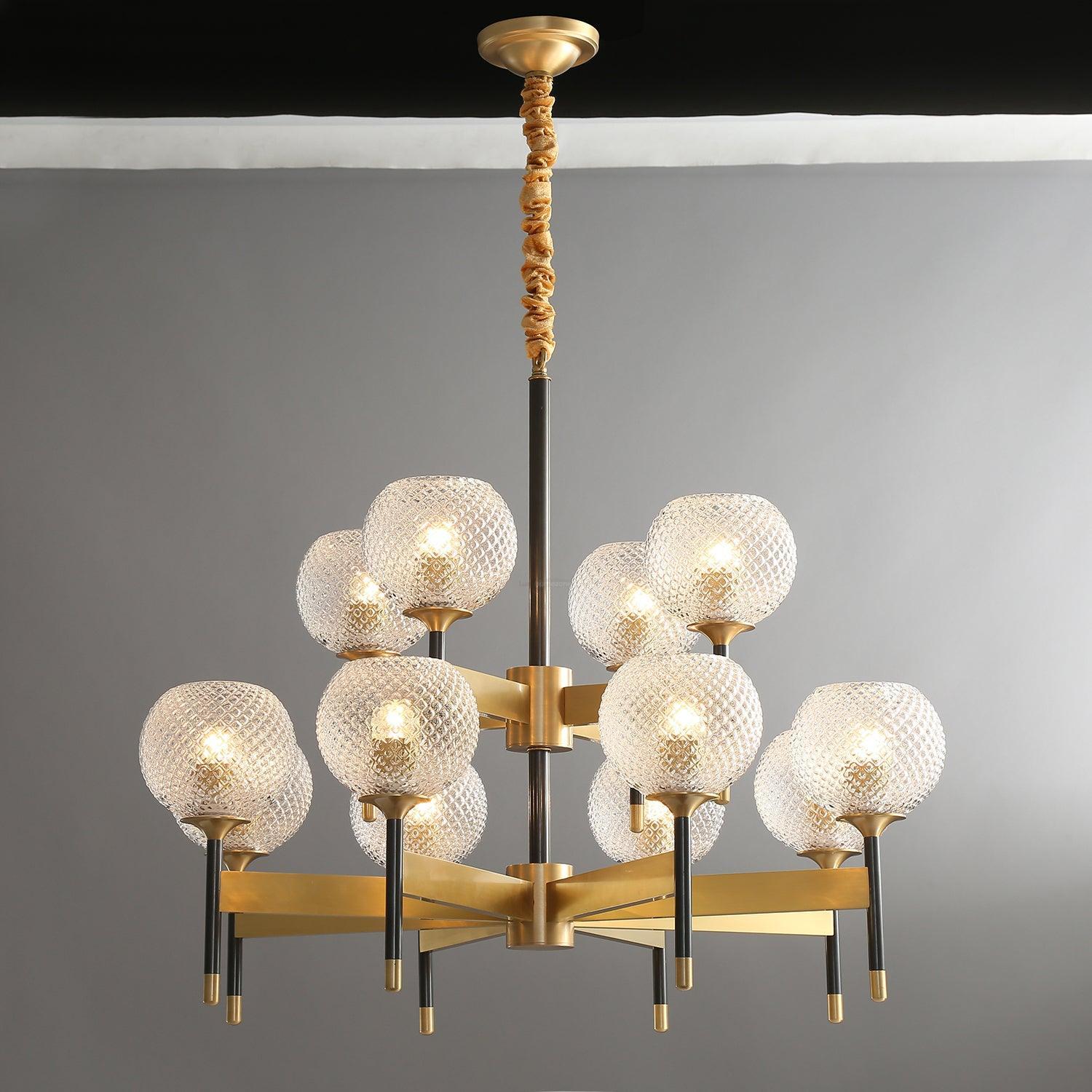 Breton Chandelier ∅ 27.2″ - Lucency-1-Luxehomezone