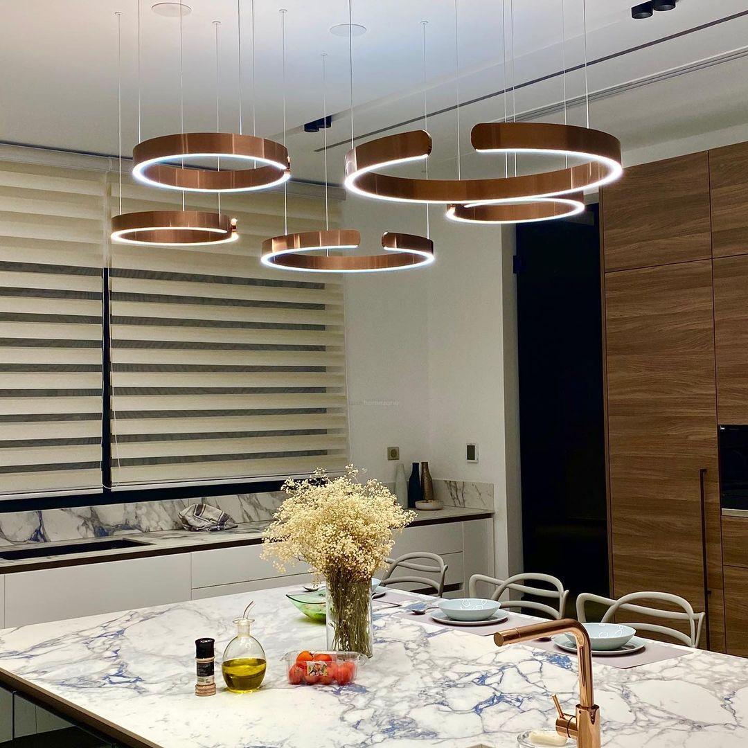 Circular Style Chandelier - ring-1-Luxehomezone