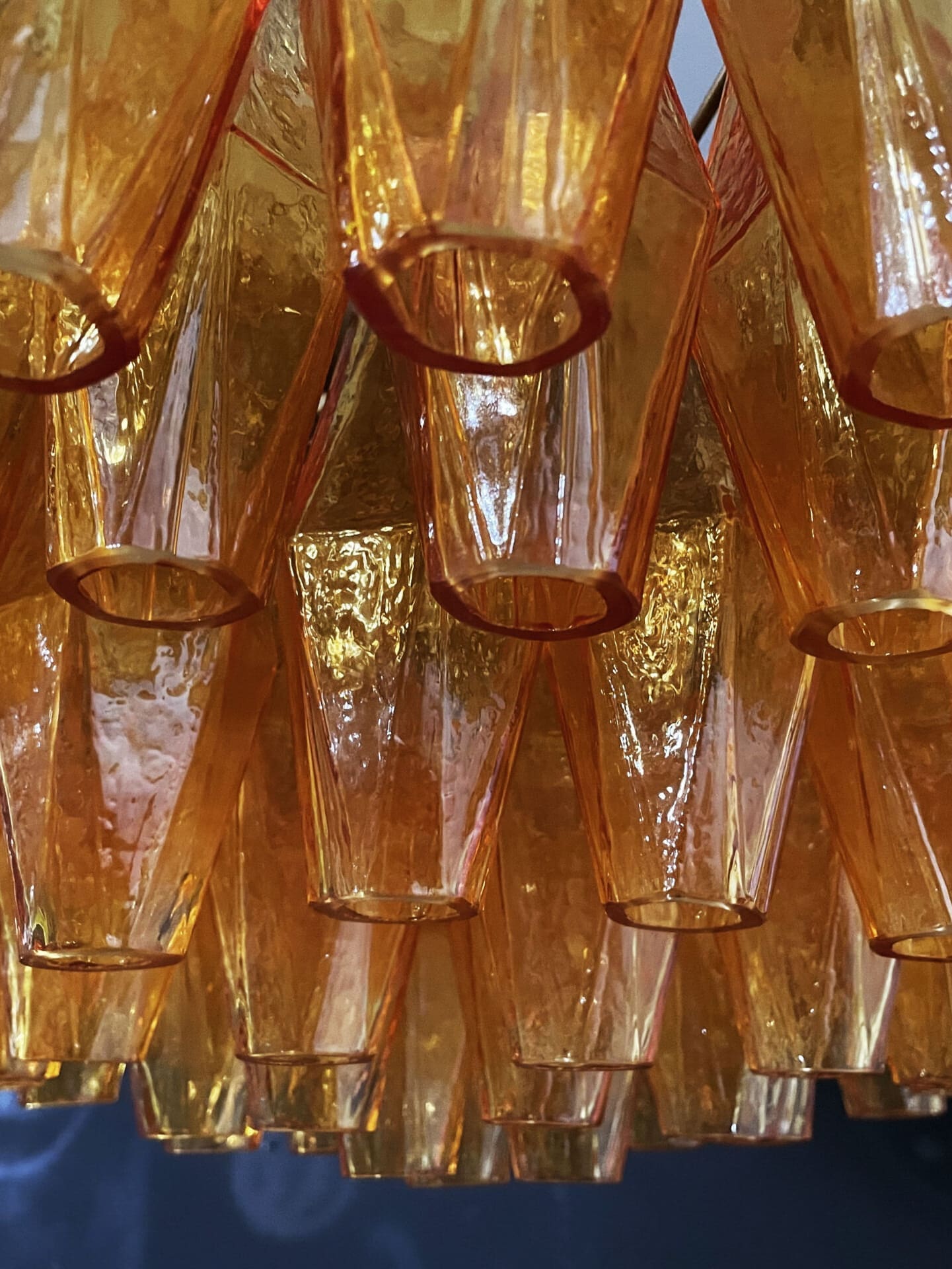 Florence Murano Chandelier Poliedri 185 glass