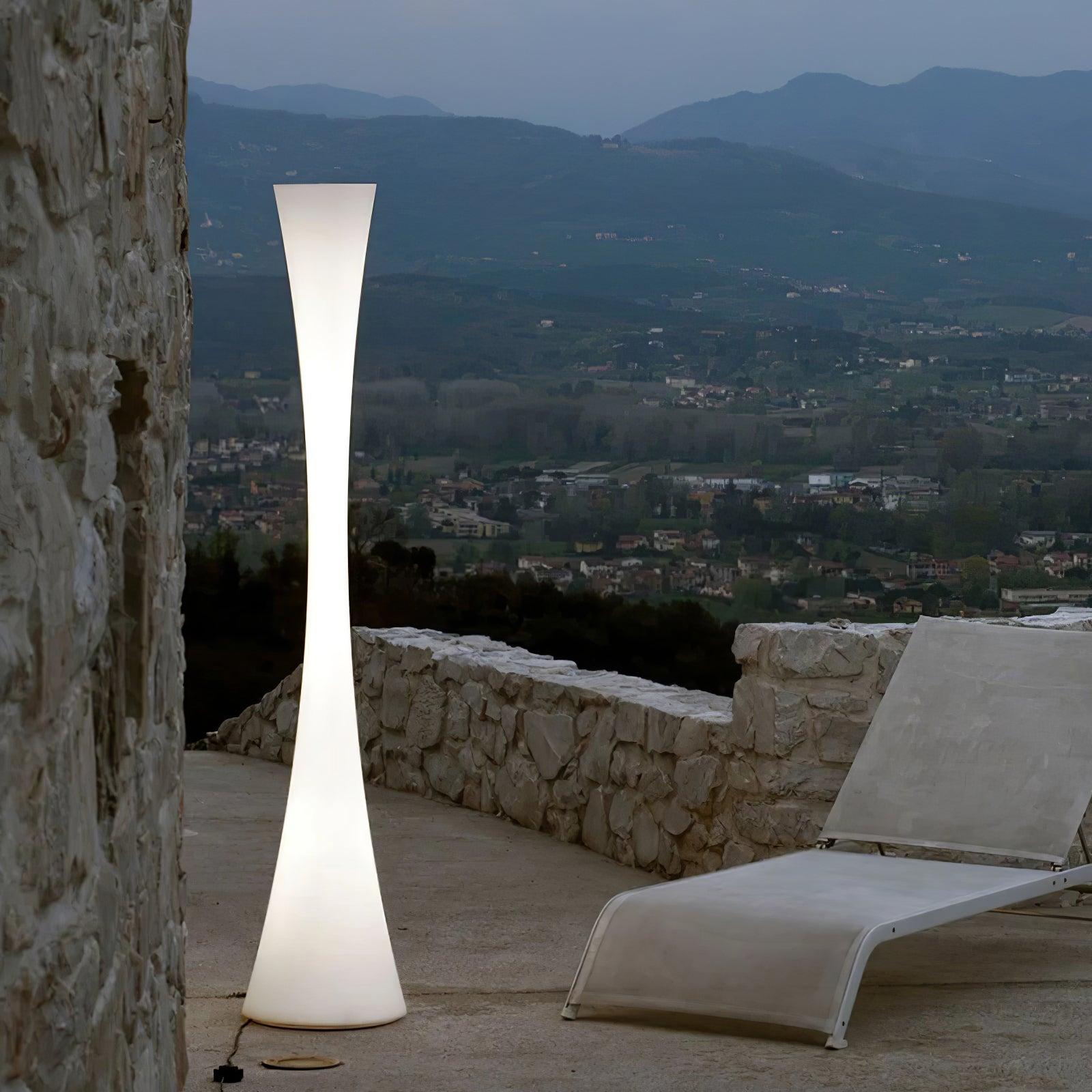 Biconica Pol Floor Lamp  ∅ 13.8″ - Pillar-1-Luxehomezone