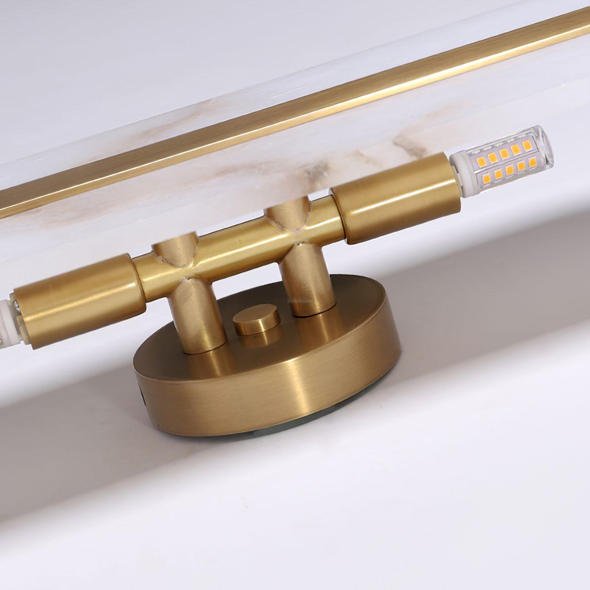 Stone Alabaster LED Wall Sconce - Alabaster, Alabaster Wall Lamp-1-Luxehomezone