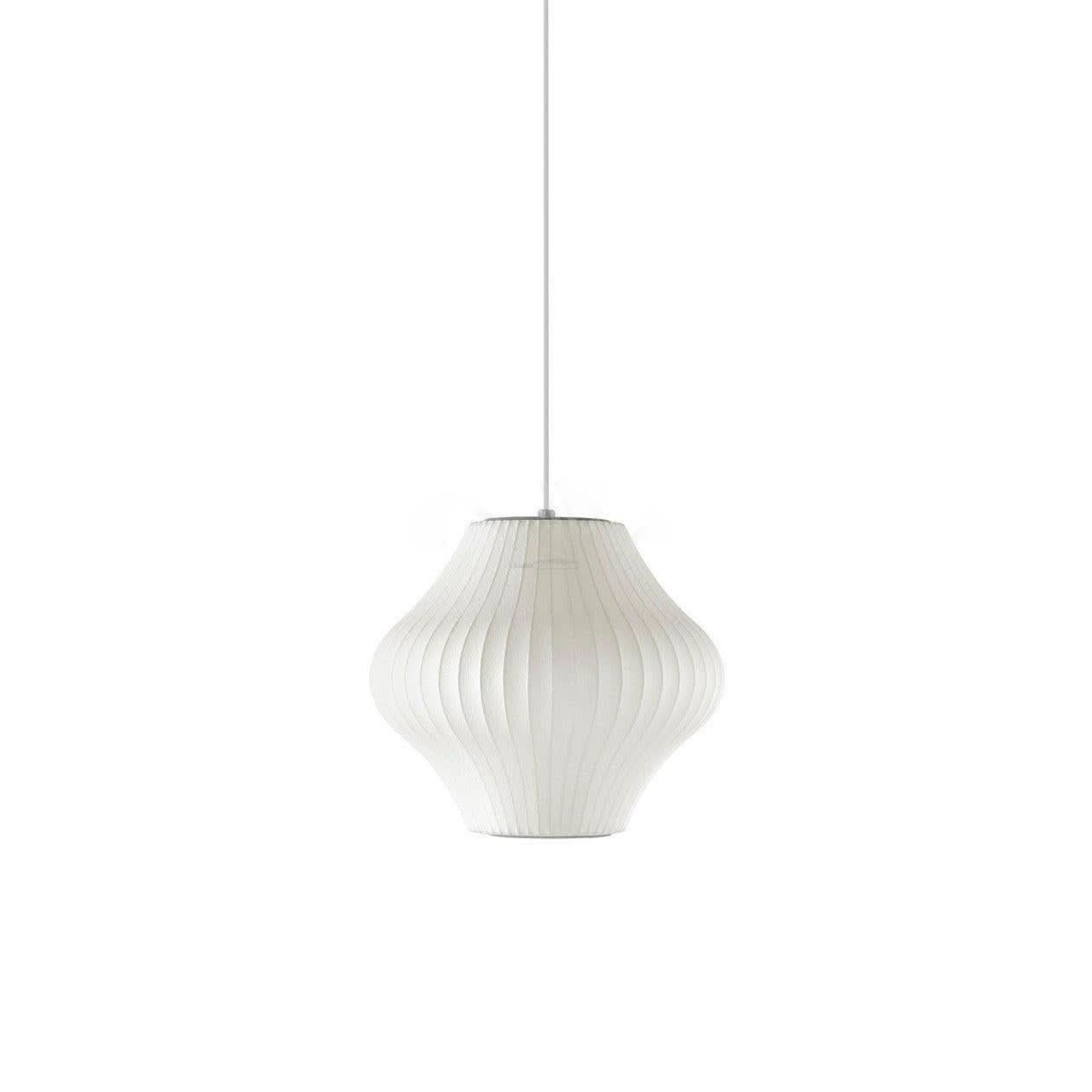 Bubble Pendant Light with Artificial Silk Lampshade - Luxehomezone