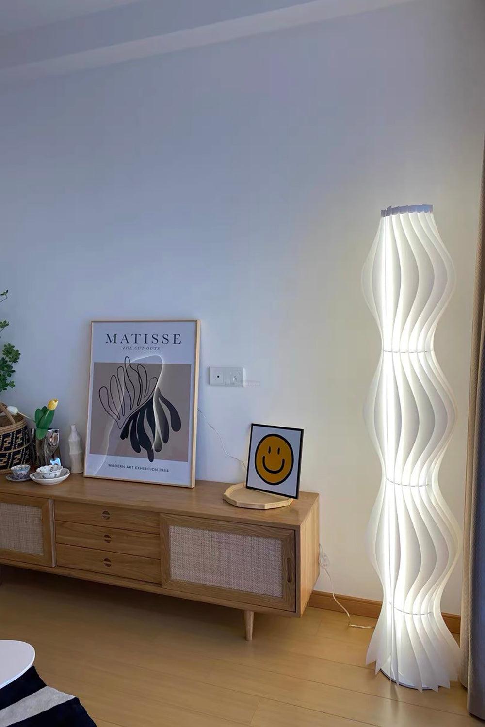 Vapor Floor Lamp Dia 35cm - Pillar-1-Luxehomezone