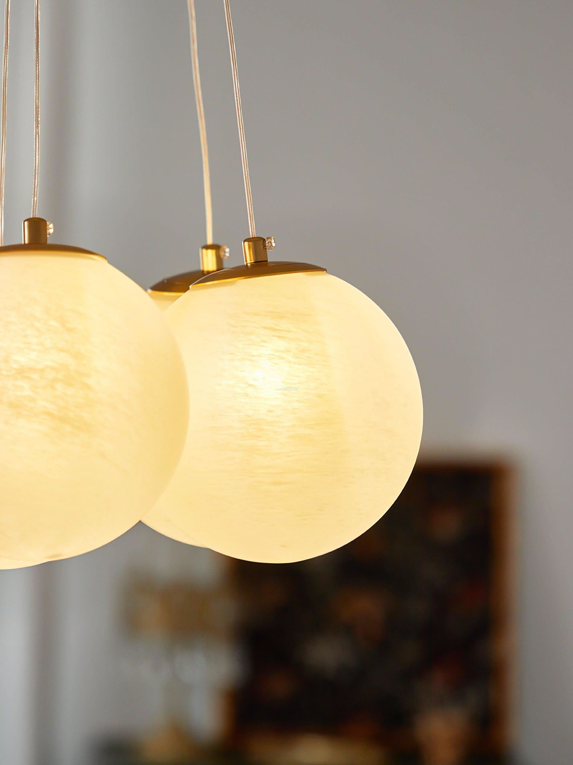 Glass Cluster Chandelier with 7/13/19 heads - Luxehomezone