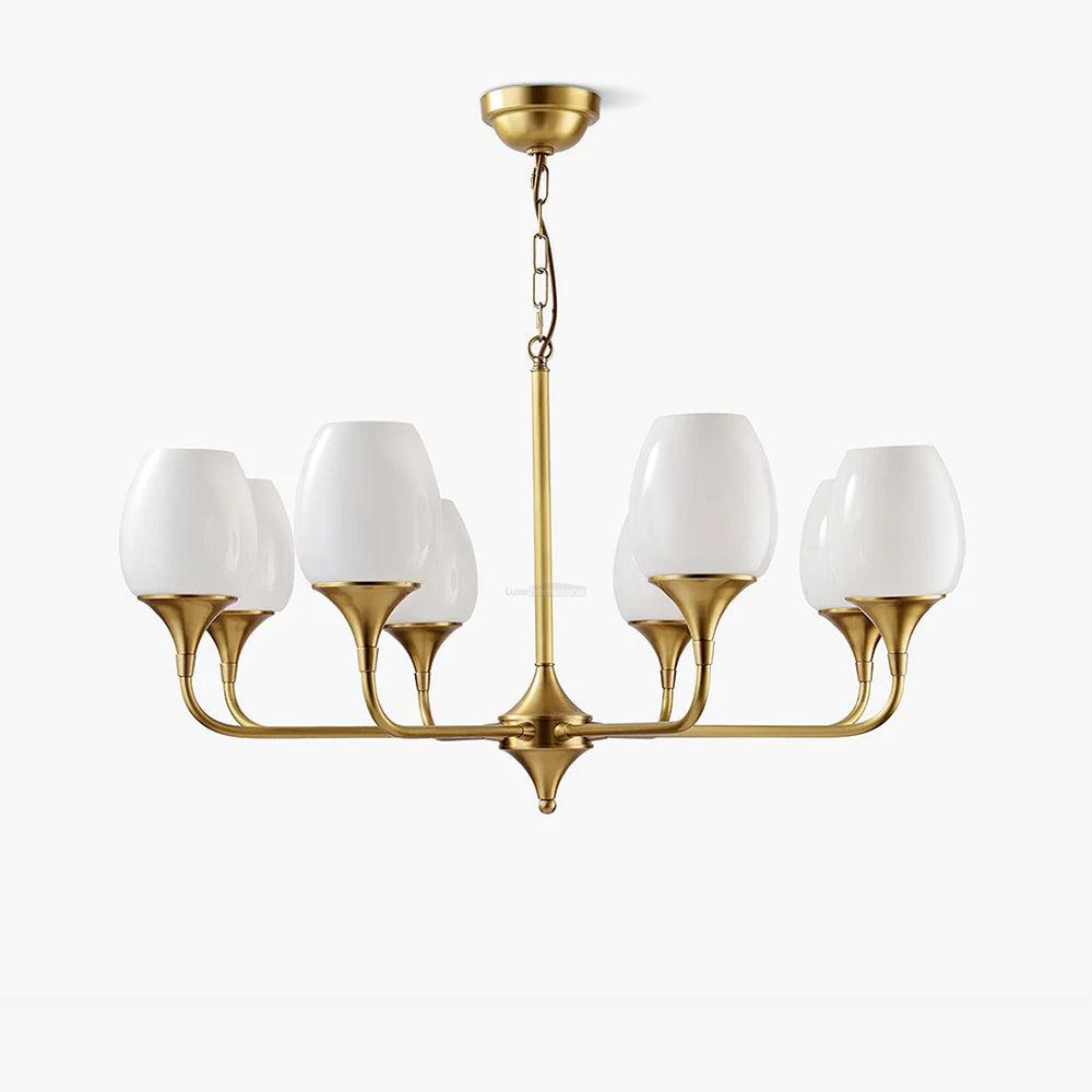 Charlie Chandelier ∅ 29.9″ - Bend-1-Luxehomezone