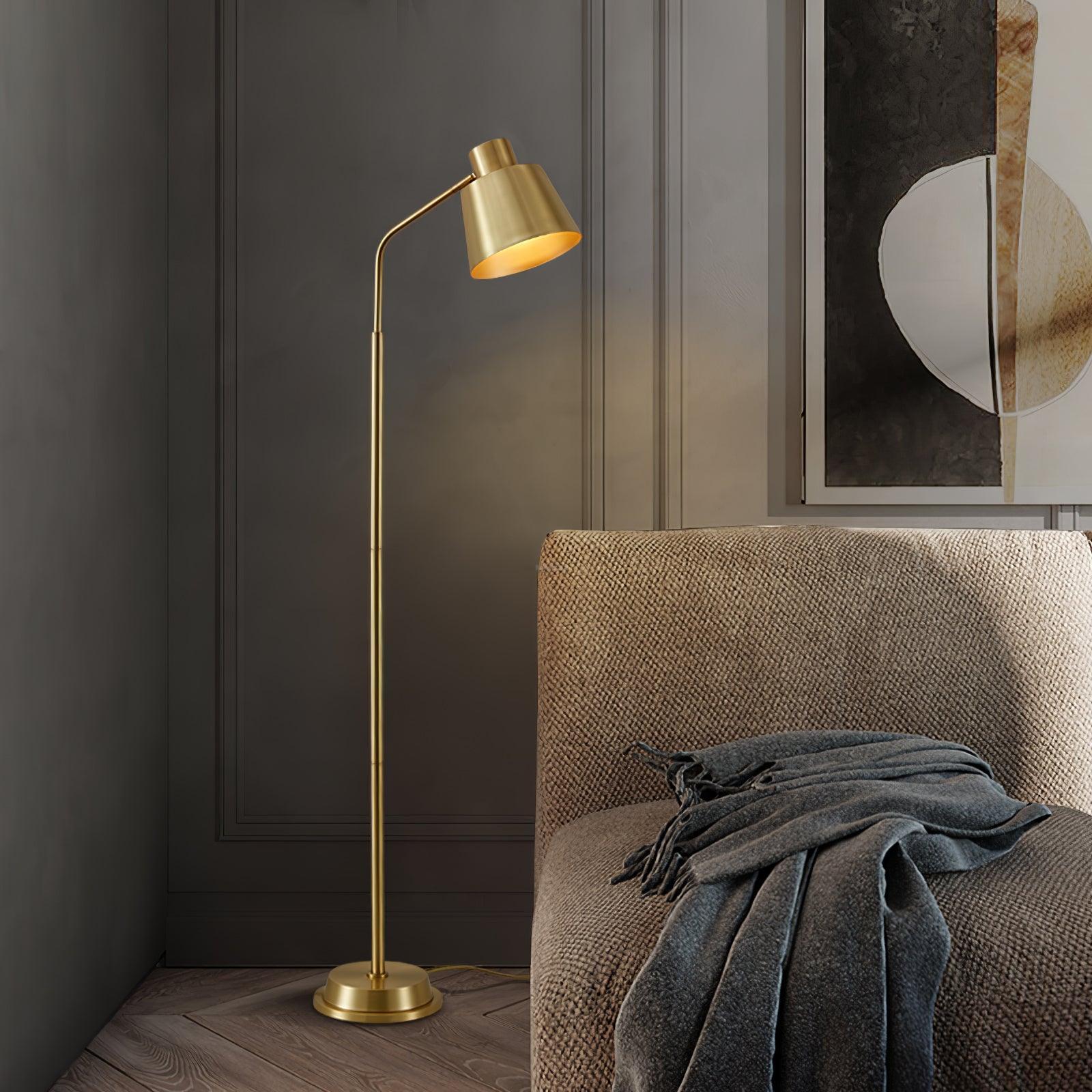 Zeid Floor Lamp W 9.4″ - Geometry-1-Luxehomezone