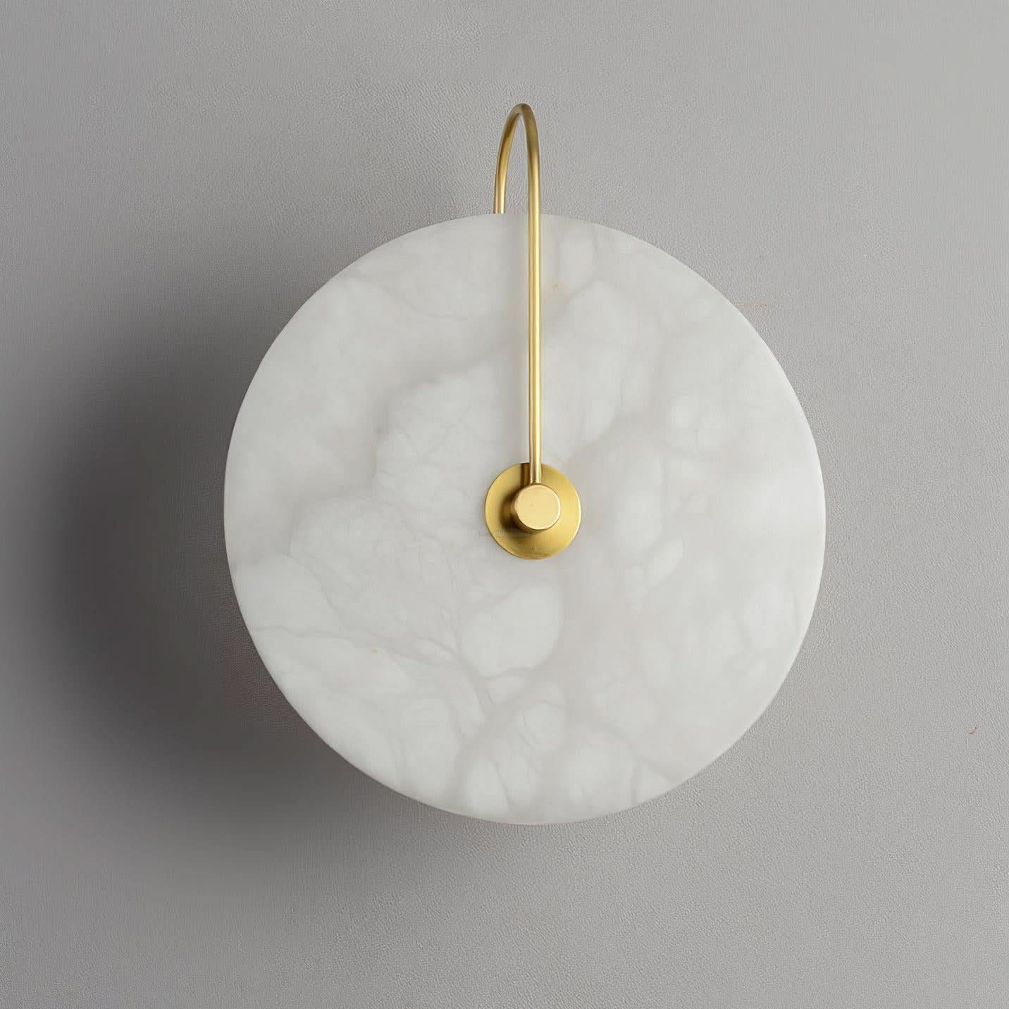 Alabaster LED Wall Lamp 6''/8''/10''/12'' - Luxehomezone