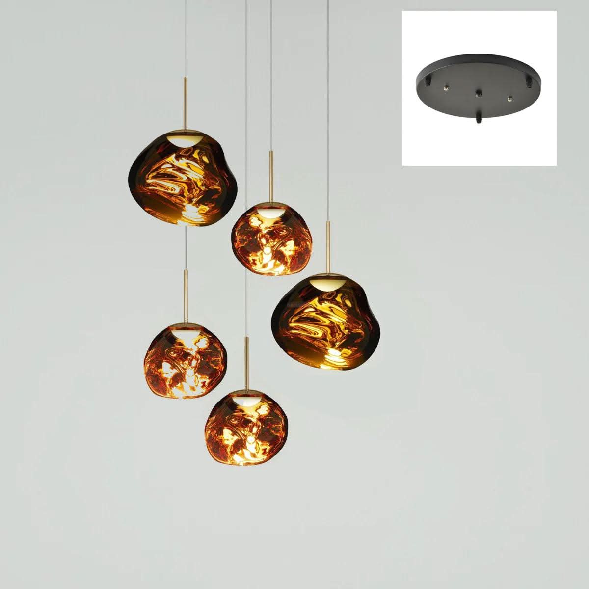 Lava Round Pendant - Luxehomezone