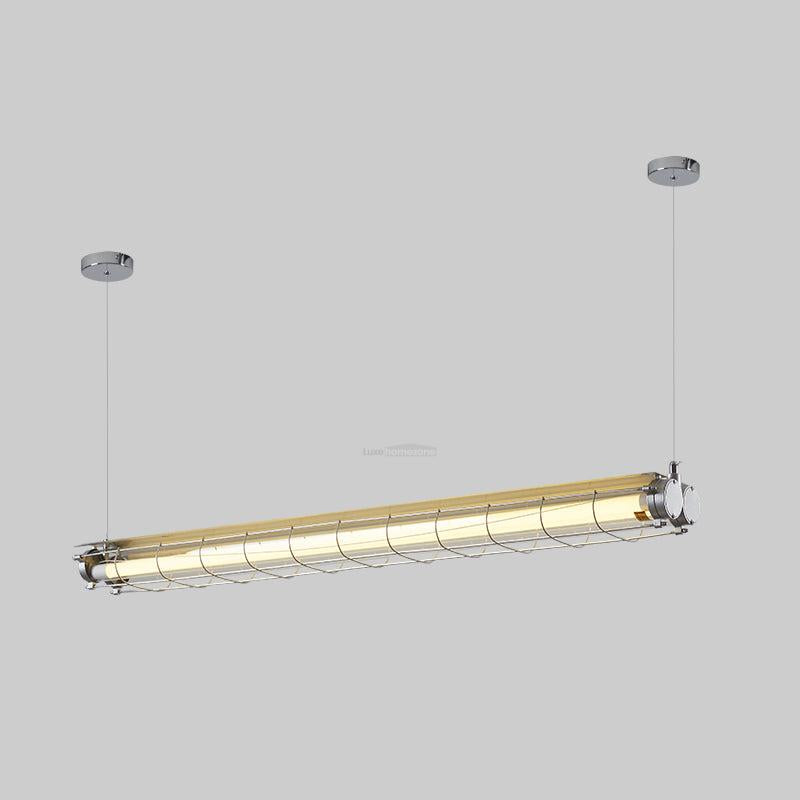 Artisan Glass Linearity Chandelier  L 48.8″ - Bar-1-Luxehomezone