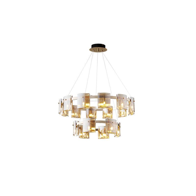 Corlota Chandelier  ∅ 23.6″~39.3'' - Cylinder-1-Luxehomezone