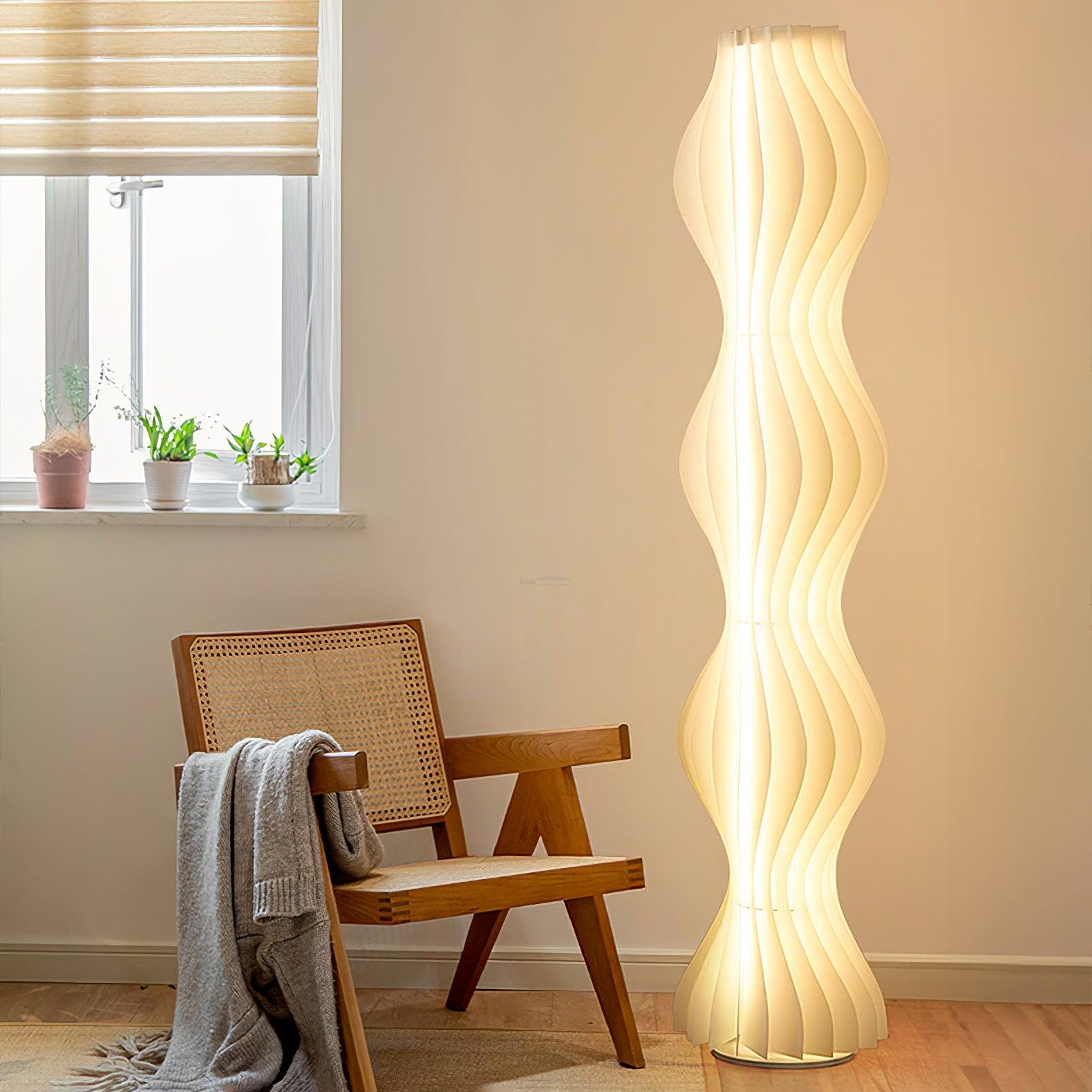 Vapor Floor Lamp Dia 35cm - Pillar-1-Luxehomezone