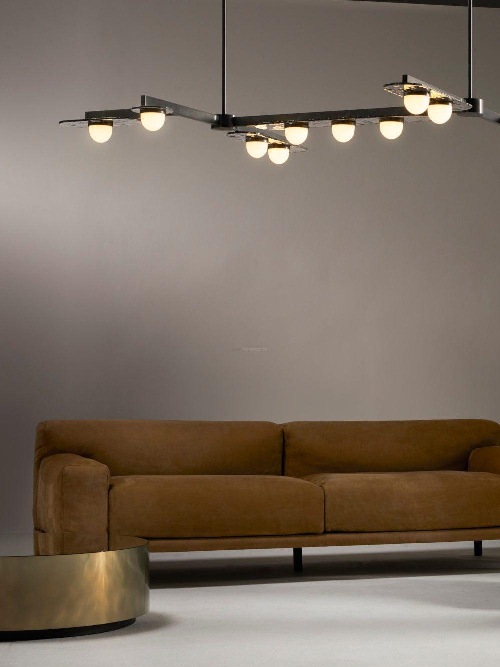 Modulo Horizontal Linear Chandelier - Luxehomezone