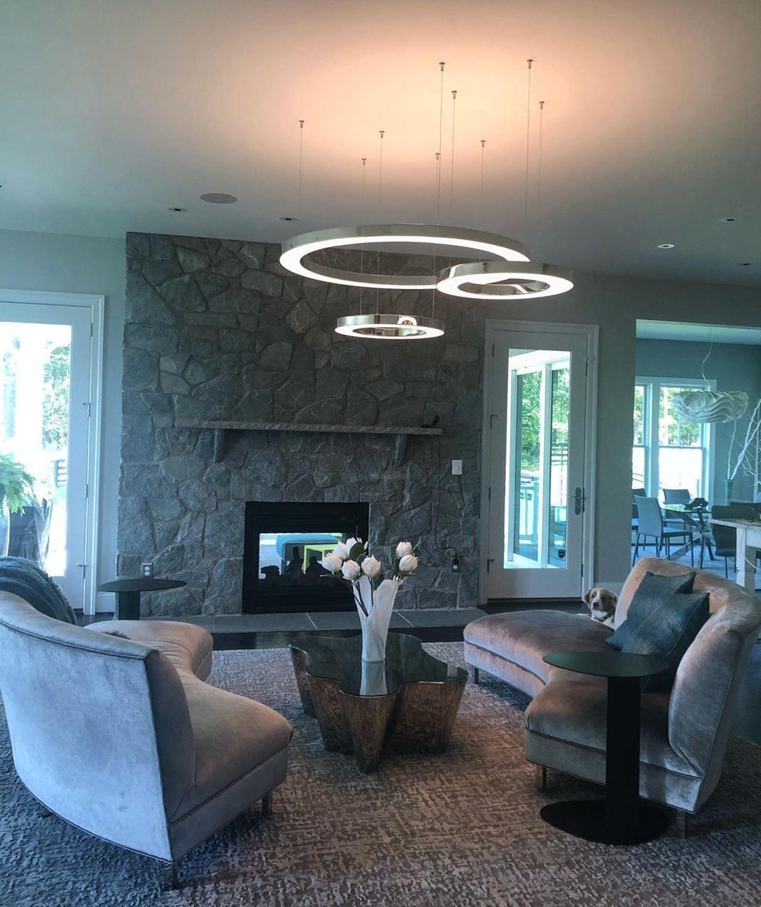 Ring LED Pendant - Straps-1-Luxehomezone