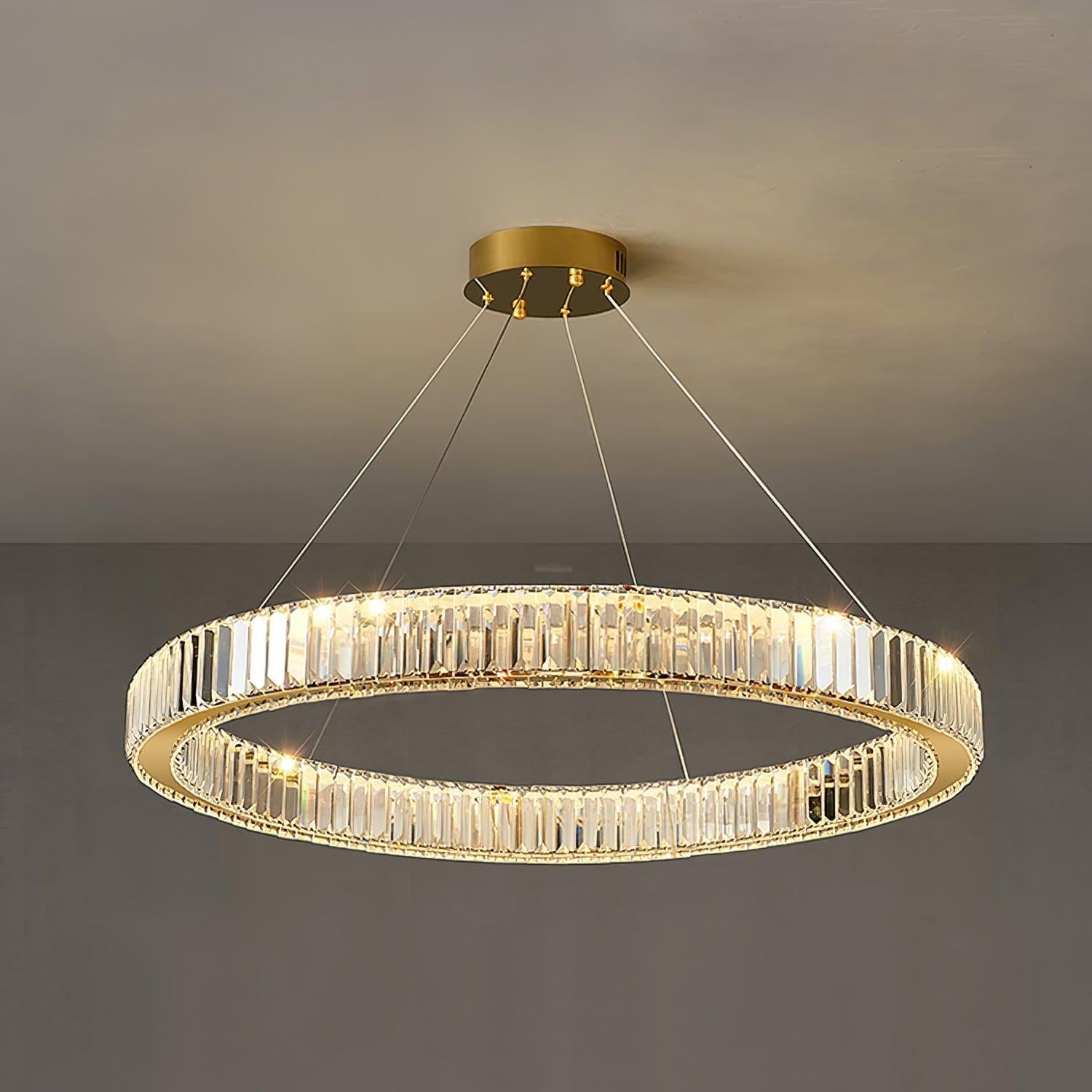 Bertolda Chandeliers ∅ 15.7″ - Crystals-1-Luxehomezone