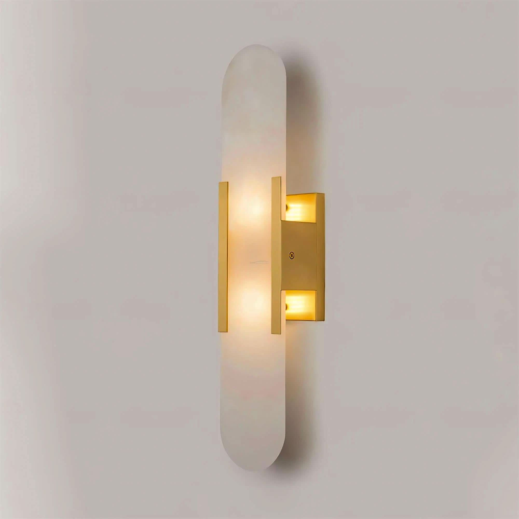 Melange Alabaster Wall Lamp - Luxehomezone