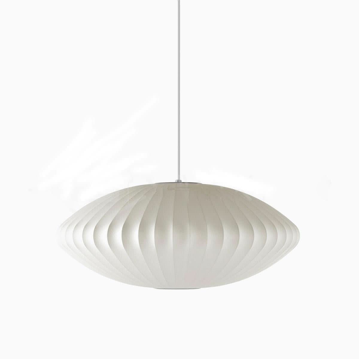 Bubble Pendant Light with Artificial Silk Lampshade - Luxehomezone