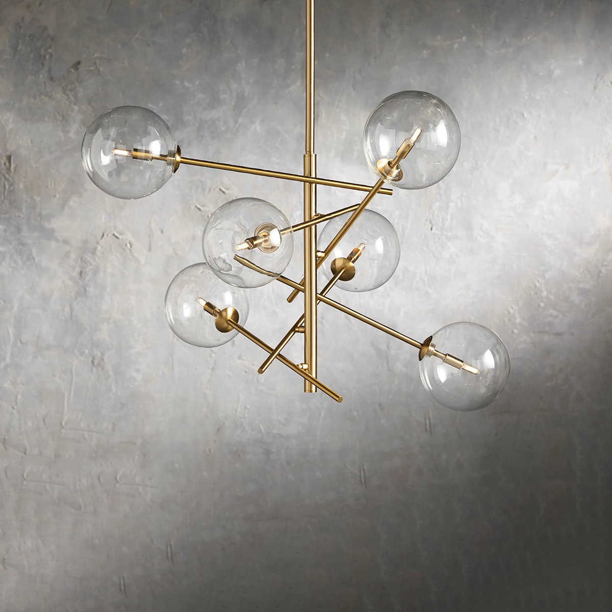 Moder Apollo Glass Ball Chandelier - Chandelier, Moder Apollo Series- Chandelier1-Luxehomezone