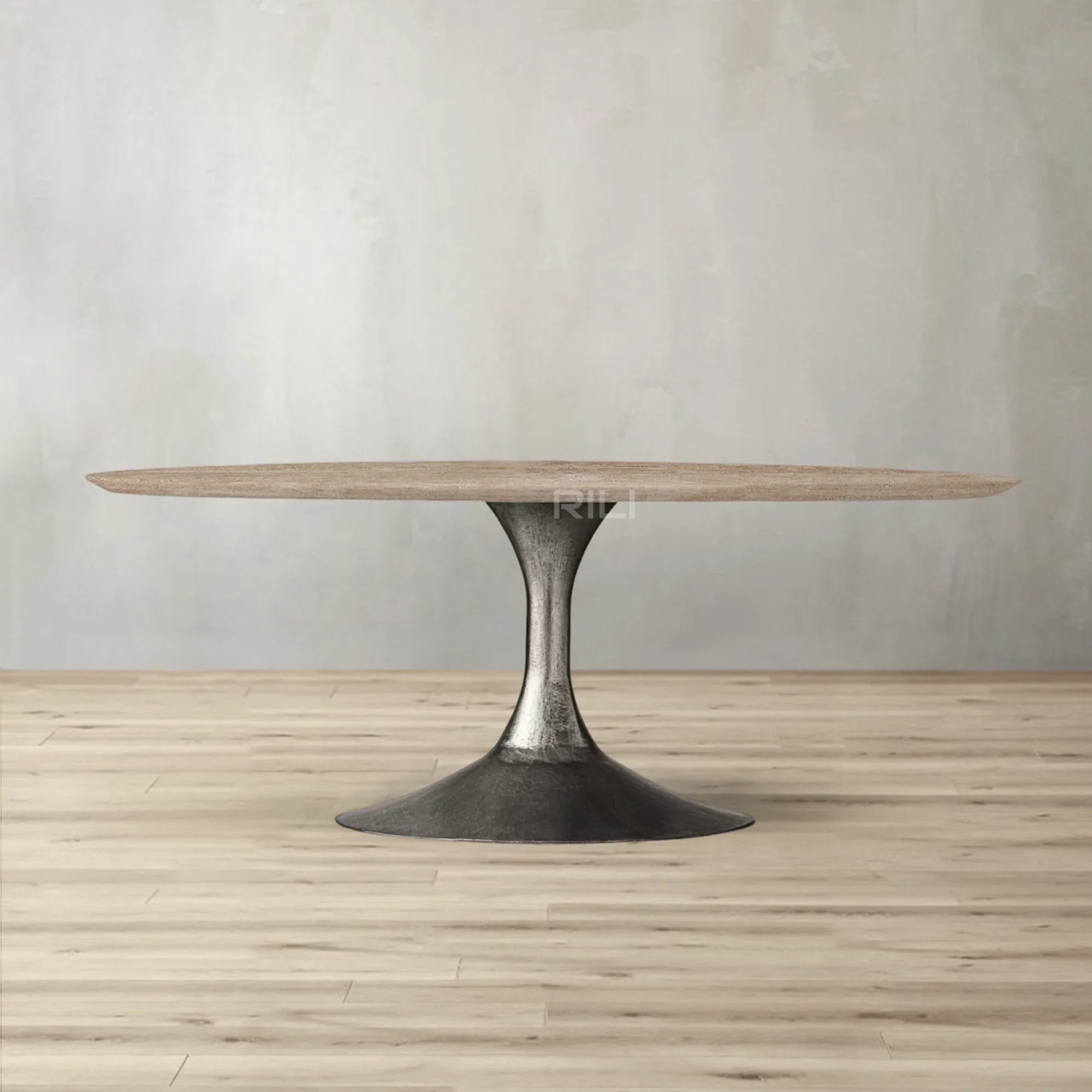 Aero Stone Oval Dining Table