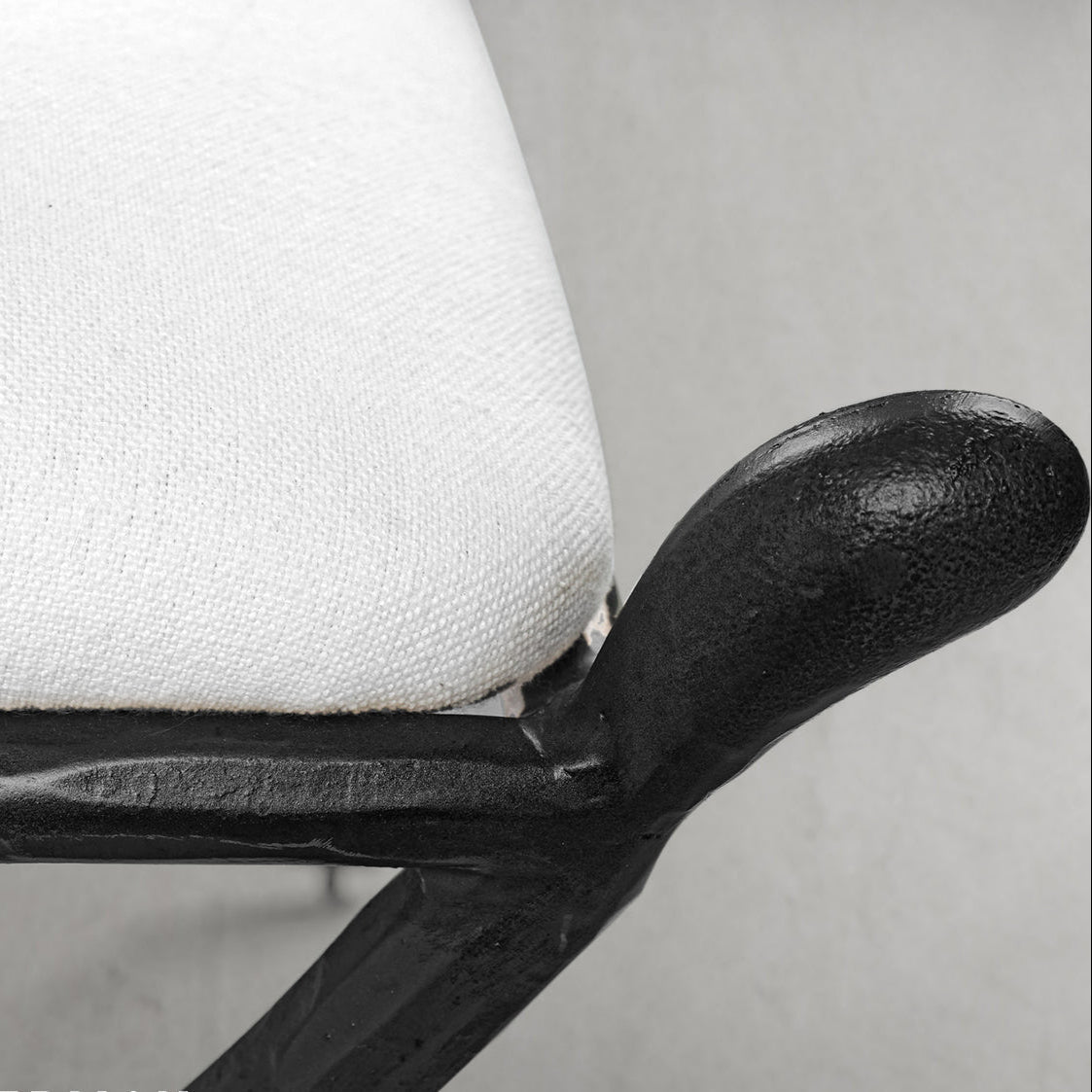 Thaddeus Horn Fabric Base Stool