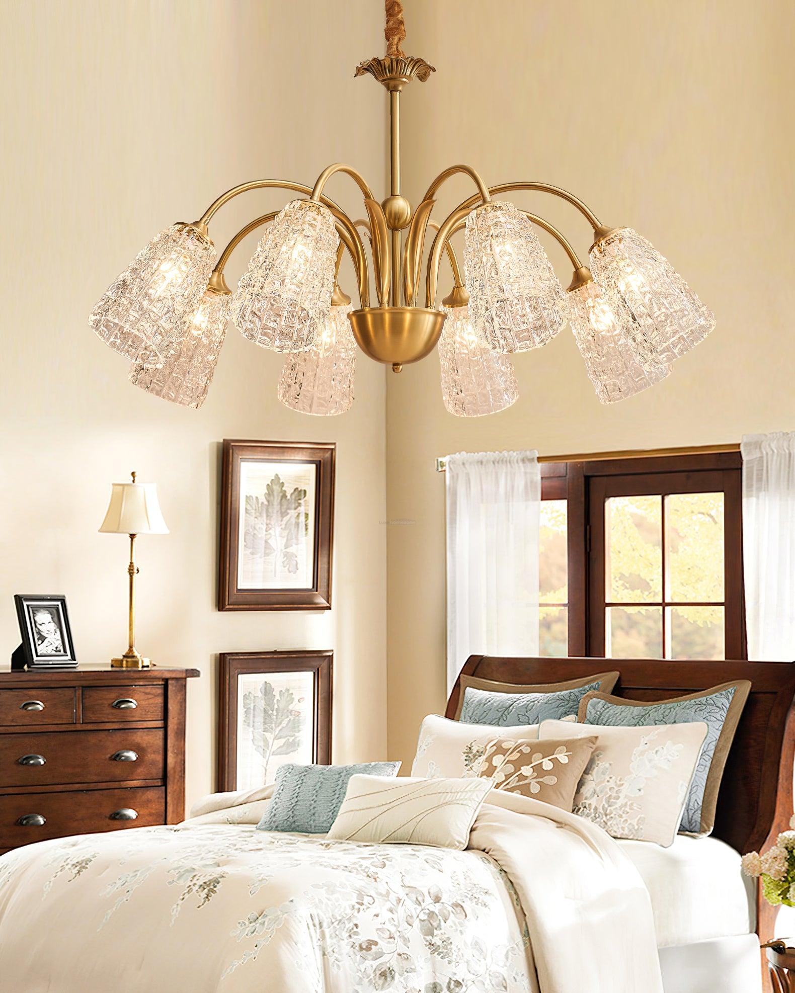Nikoll Chandelier with 4/5/6/8/10 heads - Zahara-1-Luxehomezone