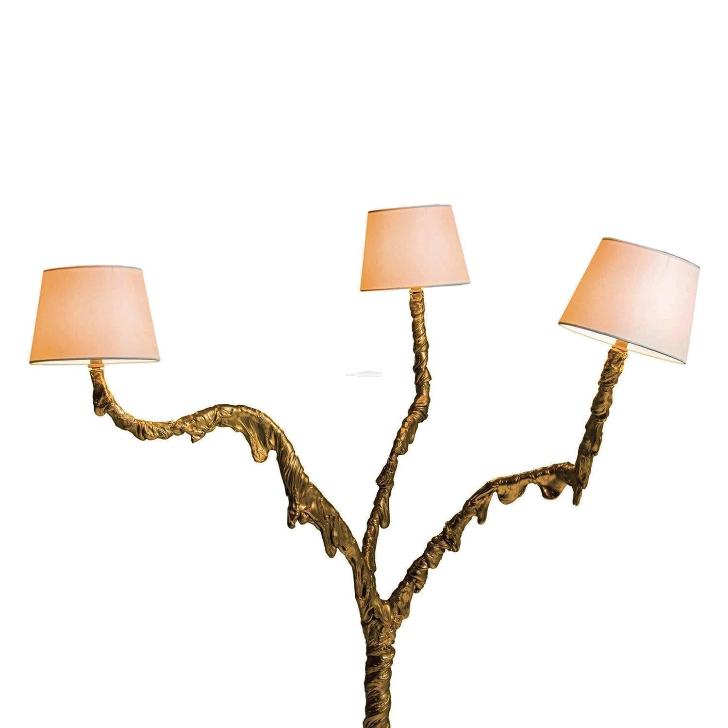 Ines Floor Lamp ∅ 31.5″ - Drapery-1-Luxehomezone