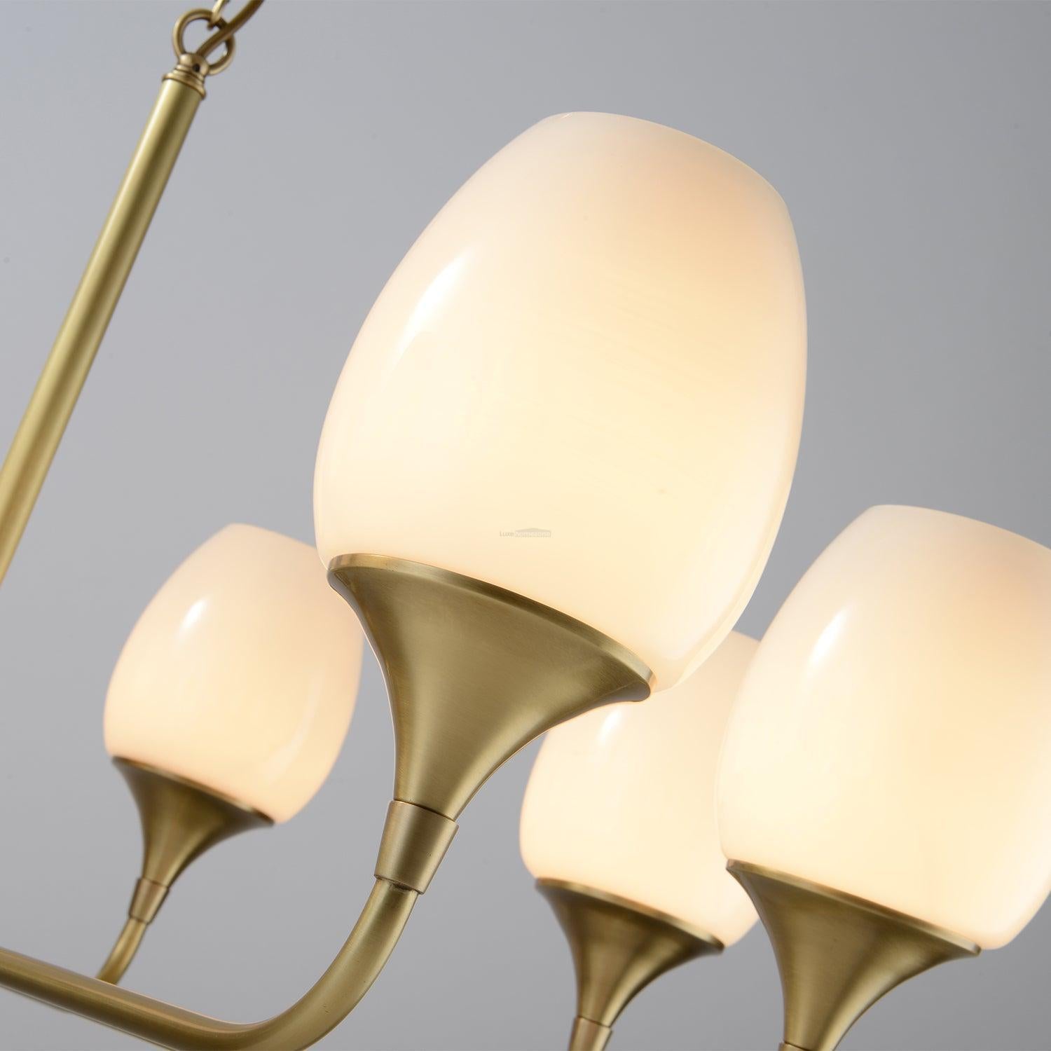 Charlie Chandelier ∅ 29.9″ - Bend-1-Luxehomezone