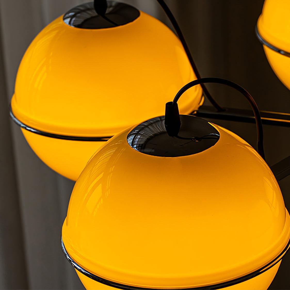 McCarren Chandelier ∅ 20.5″ - Bend, Marshmallow Chandelier-1-Luxehomezone
