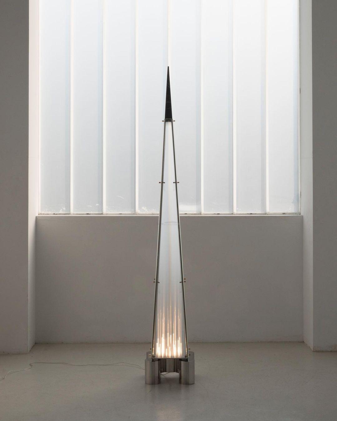 Fragment Floor Lamp  ∅ 12.5″ - Pillar-1-Luxehomezone
