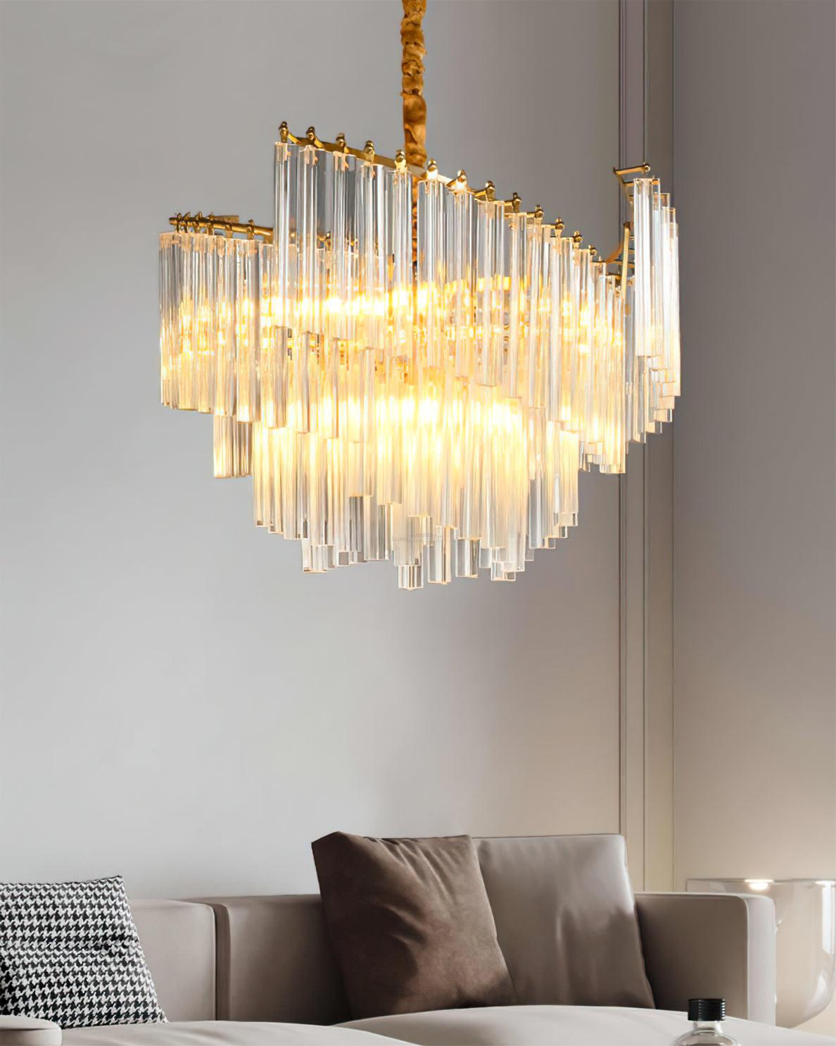Brinicle Crystal Chandelier - Crystals-1-Luxehomezone