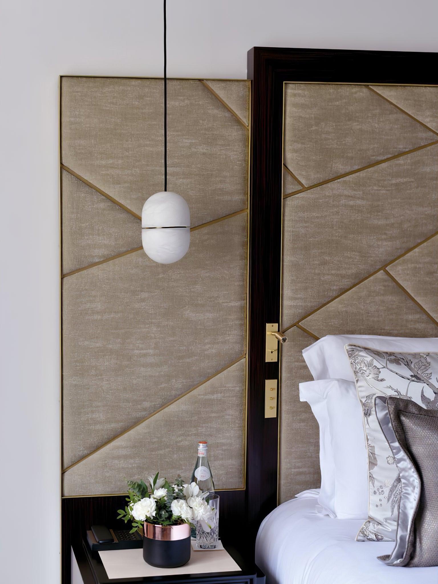 YUM Alabaster Pendant Light - Luxehomezone