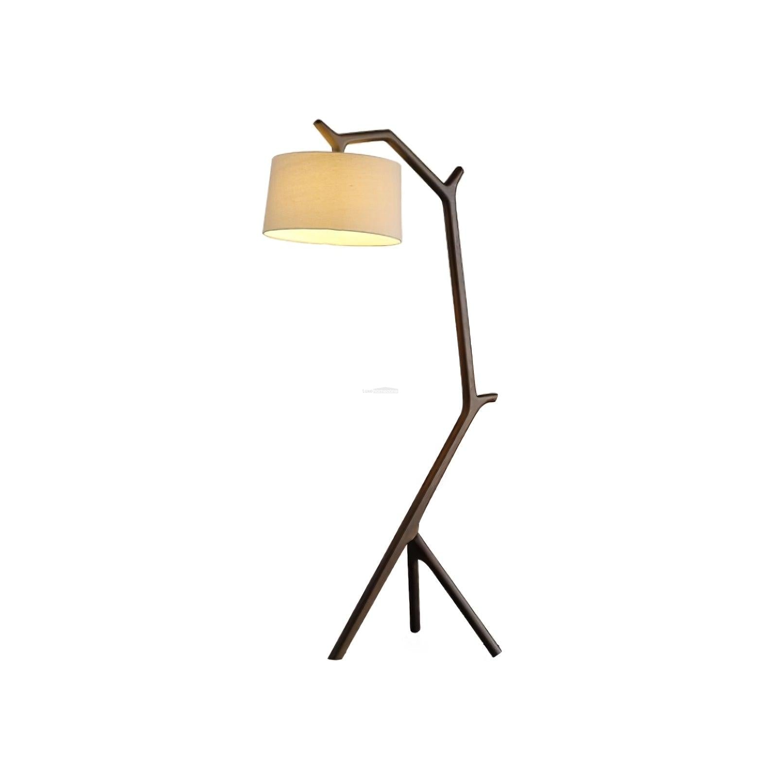 Umahi Floor Lamp  L 39.7″ - Fabric-1-Luxehomezone