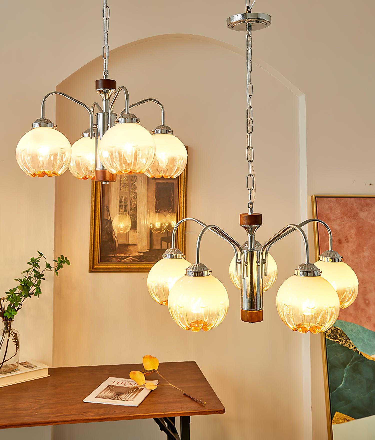 Flower Bud Chandelier ∅ 15.7″ - Bend-1-Luxehomezone