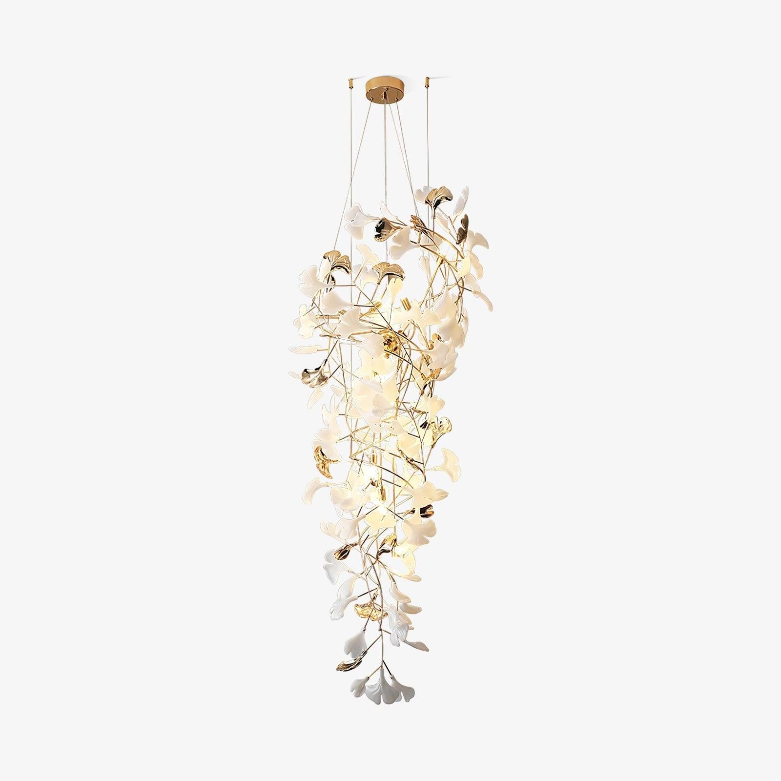 Gingko chandelier with Long Branch - Gingko, Gingko Chandelier-1-Luxehomezone