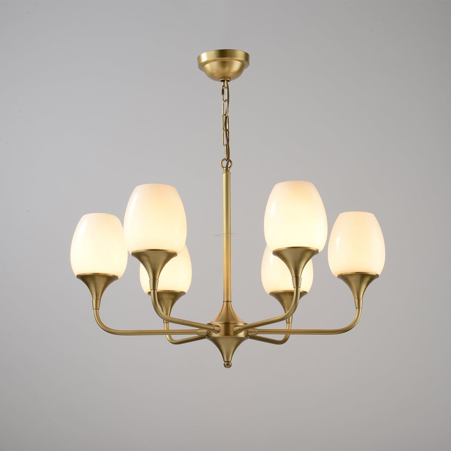 Charlie Chandelier ∅ 29.9″ - Bend-1-Luxehomezone