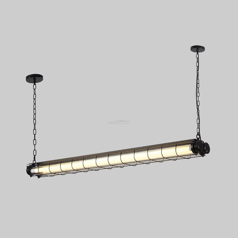 Artisan Glass Linearity Chandelier  L 48.8″ - Bar-1-Luxehomezone